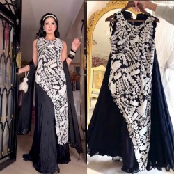Designer partywear palazzo suit